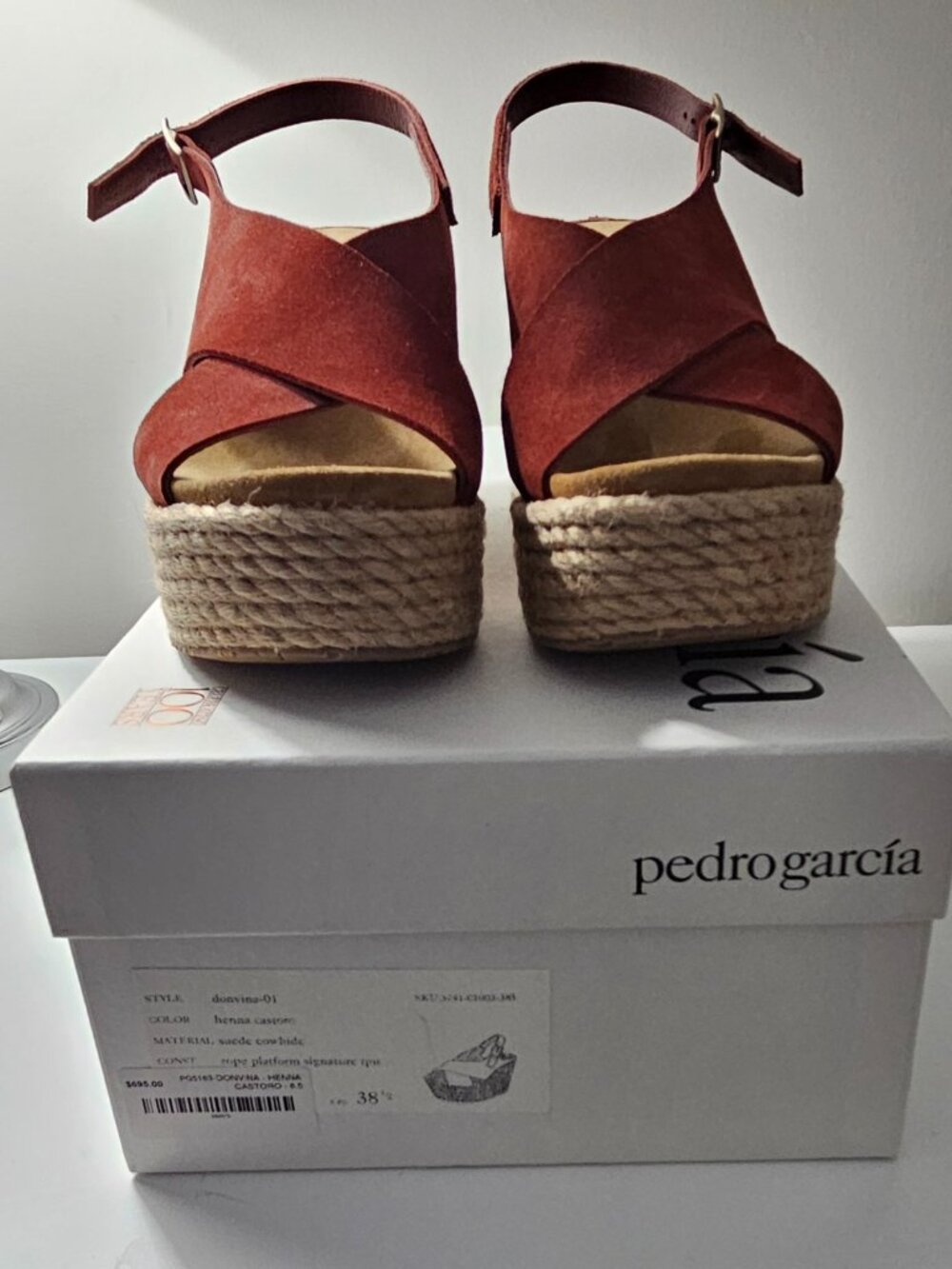 Pedro Garcia Donvina Suede Wedge